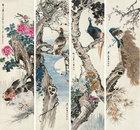 Birds and Flowers by 
																	 Zhu Menglu